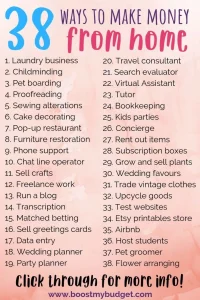 make money from home