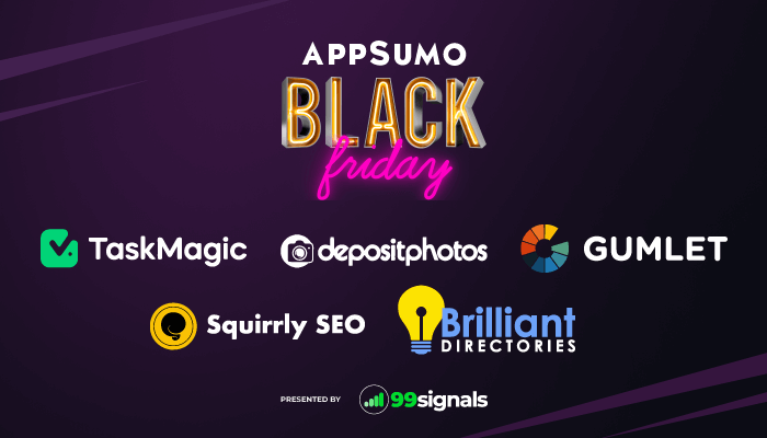 Appsumo Black Friday Overview