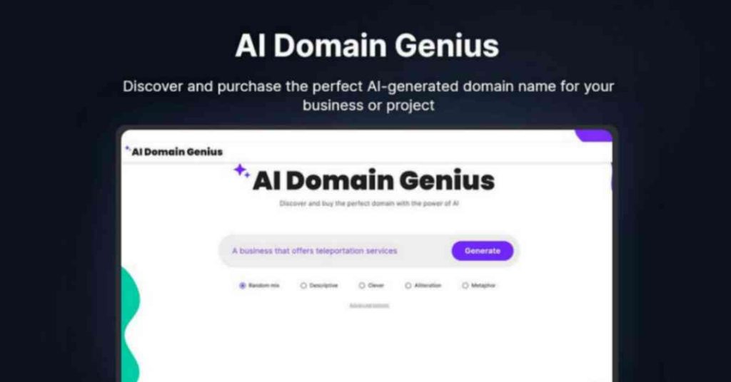 ai domain name generators