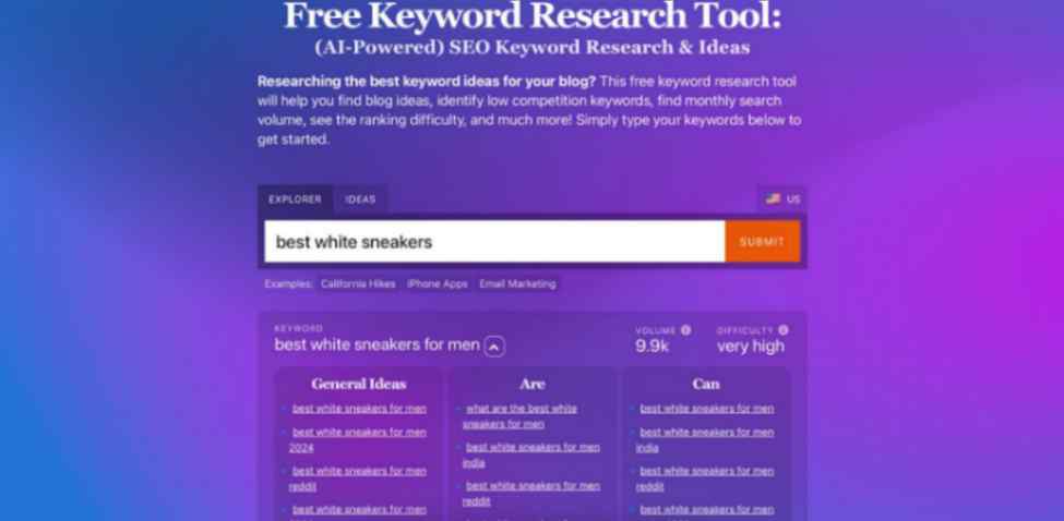 Free Keyword Research Tools