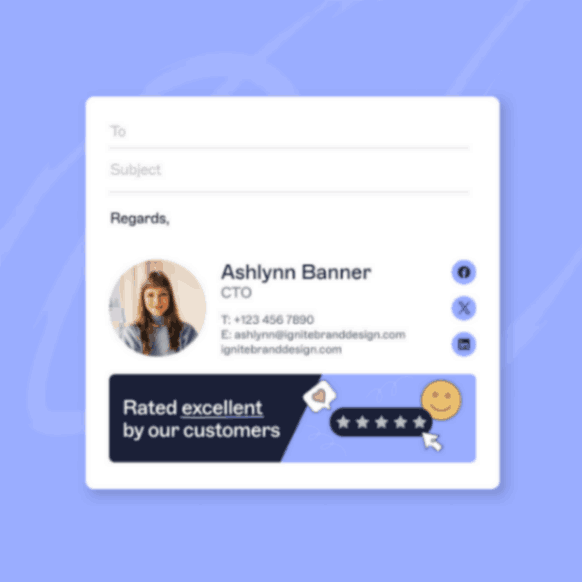 Make a email signature