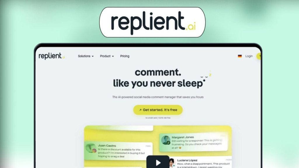 Replient.Ai Lifetime Deal I Manage All Social Media