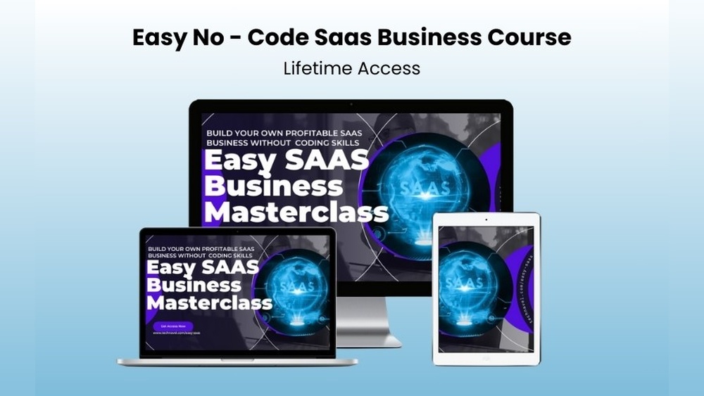 Easy No Code Saas Business Course Lifetime Deal